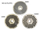 #42 S/Steel Mincer Plate (3mm Holes)